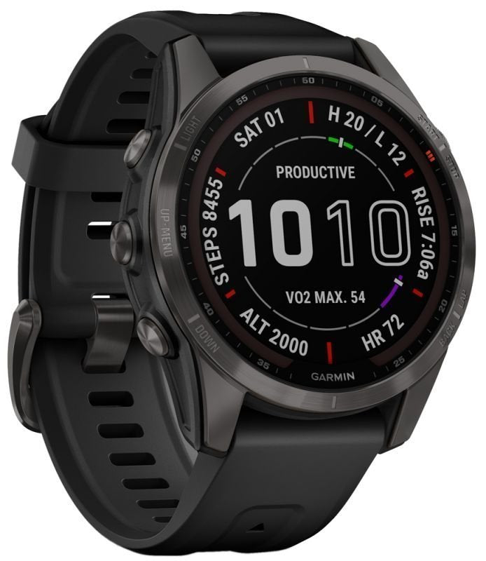 Garmin Fenix 7S SAPPHIRE SOLAR – GPS Multisport Smartwatch